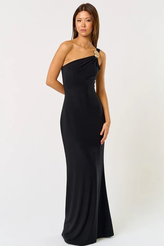 Lune Noir Maxi Dress