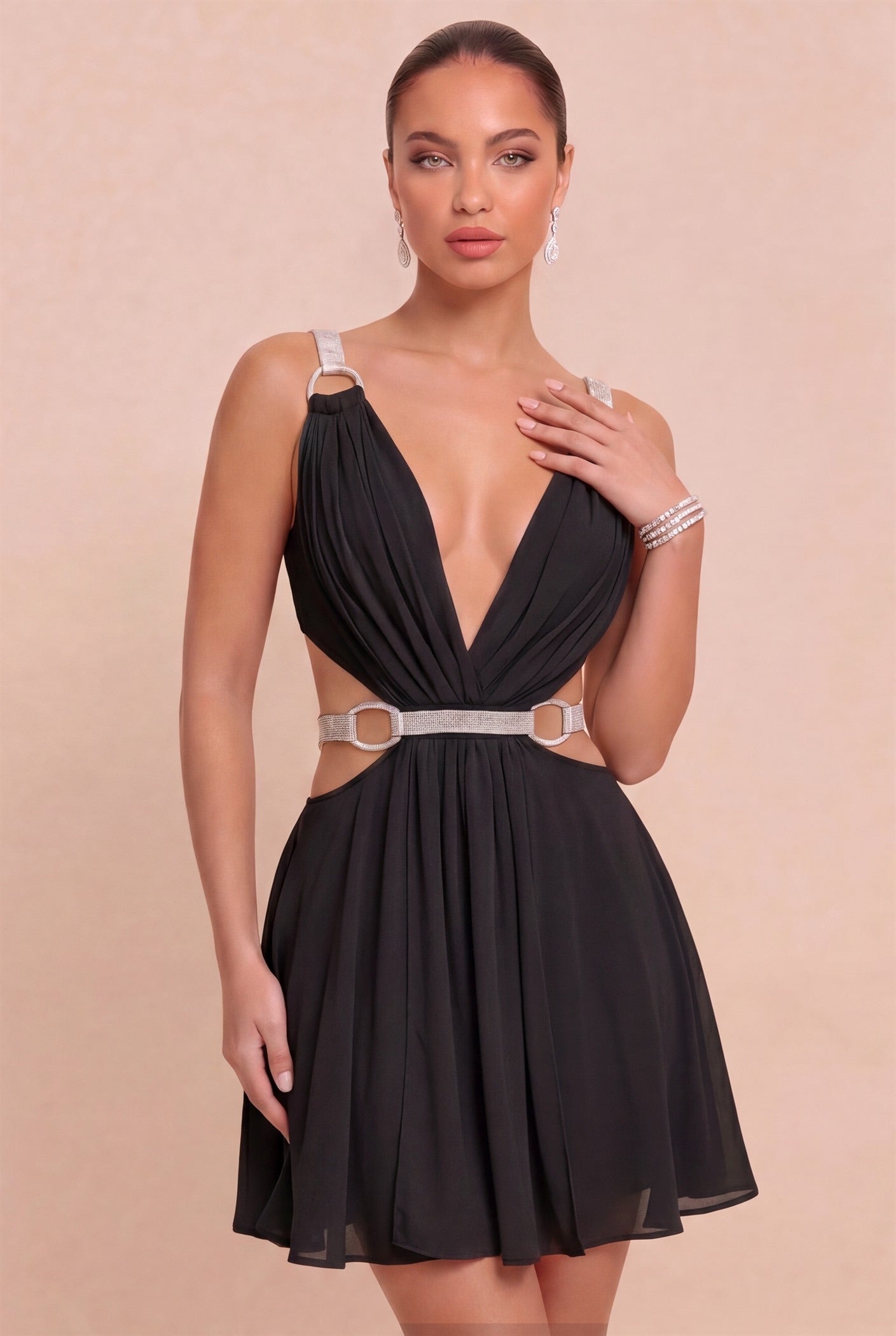 The Elara Mini Dress