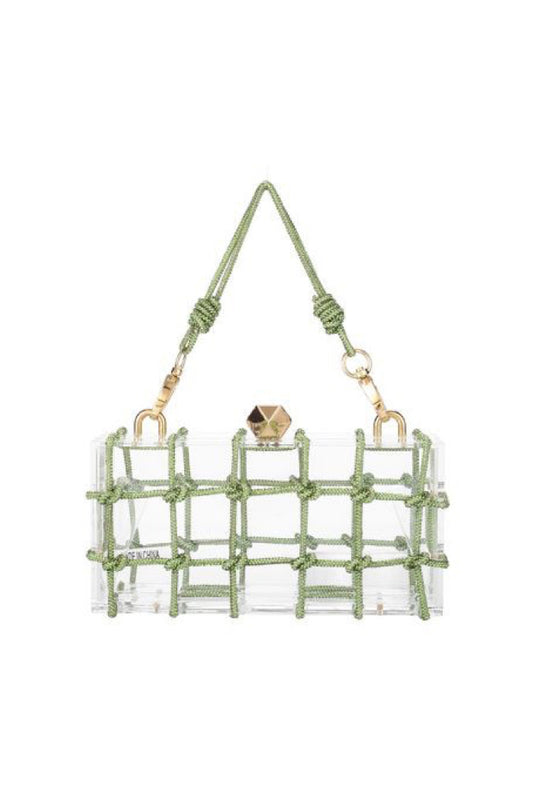 Green Lucite Evening Bag