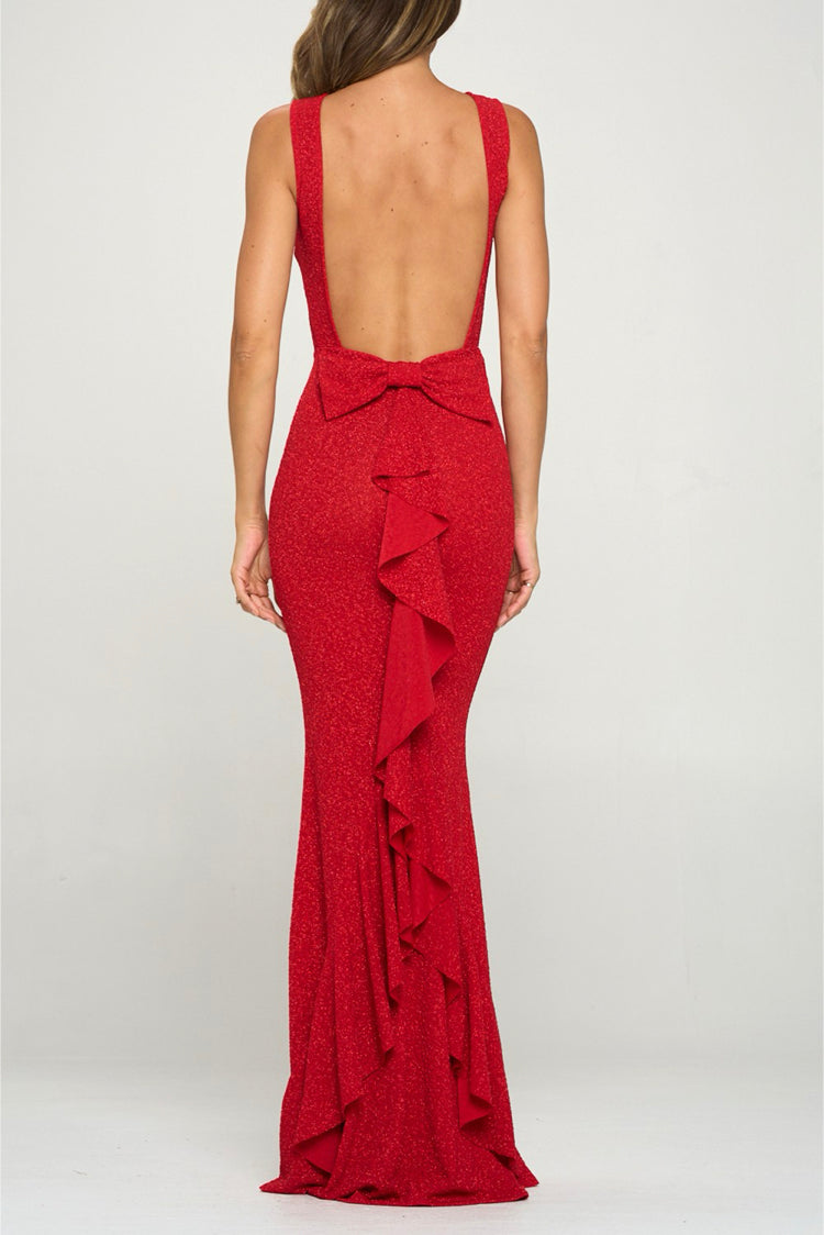 Backless Scarlet Muse