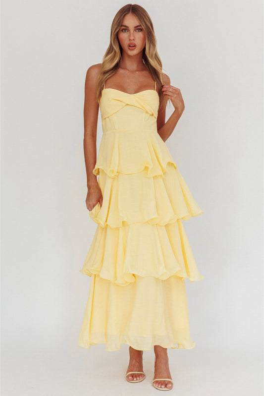 Sunset Silk Dress