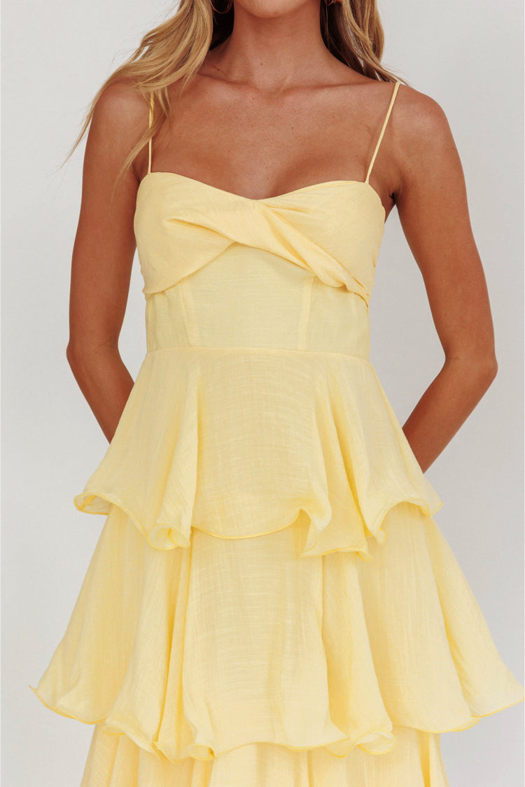 Sunset Silk Dress