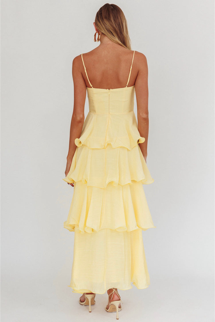 Sunset Silk Dress